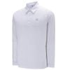 Áo golf nam tay dài Band Detail Long T-Shirt - White AGEMMTS22WH | Ane
