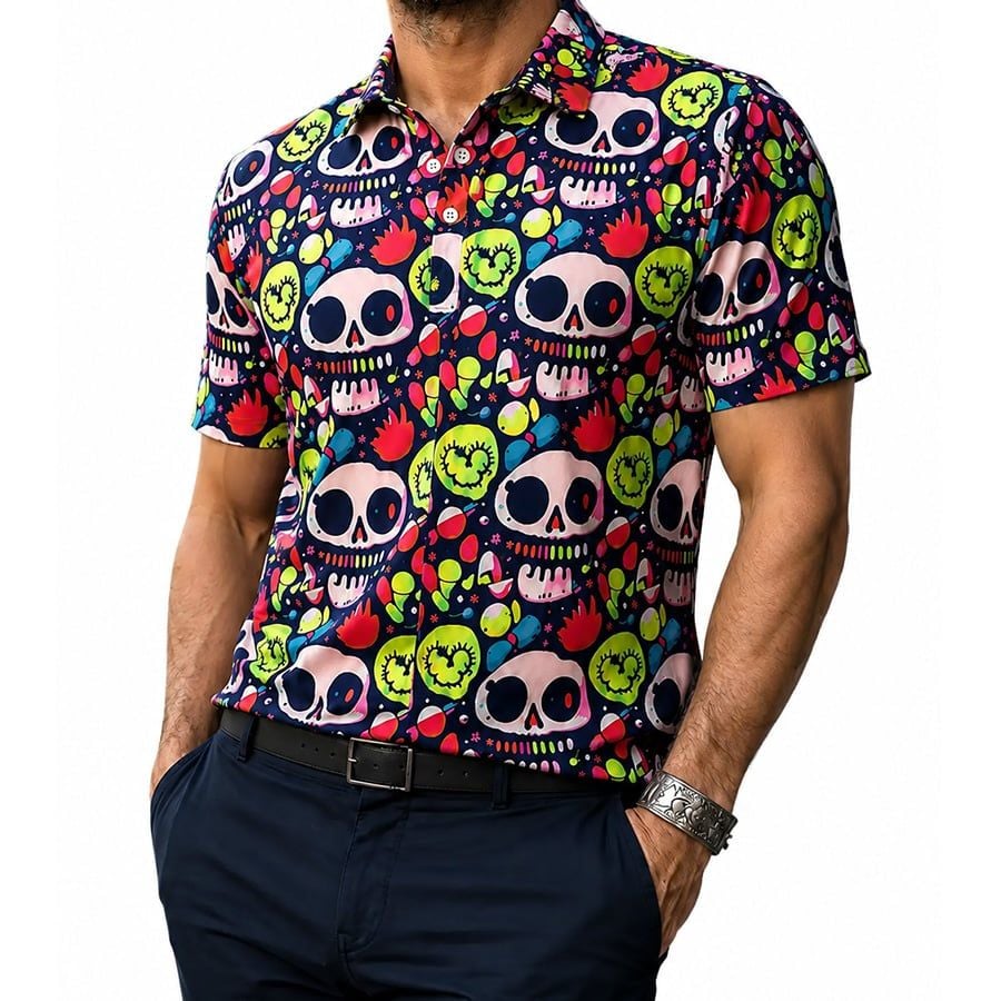 Áo Golf Nam Tay Ngắn Candy Reaper Polo-Ultracool WS1001011-224 | Wilds