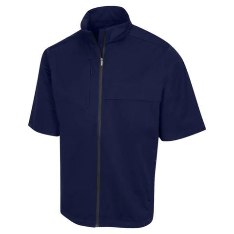 Áo khoác nam tay ngắn G7F21J059_NVY WEATHERKNIT S/S FULL-ZIP JACKET - NAVY | Greg Norman