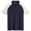 Áo golf nữ tay ngắn Priya Polo Navy GWJT10721-6855 | J.Lindeberg