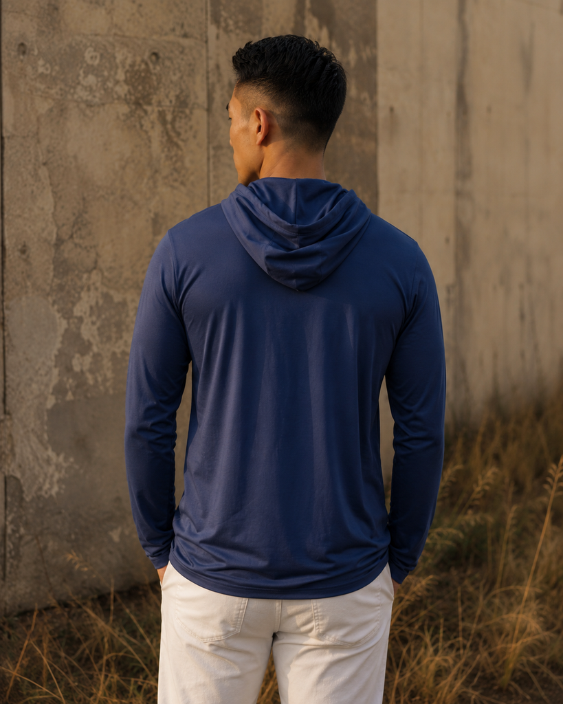 Áo Khoác Nam UV Ultracool Hoodie - Midnight WS101401-01 | Wildside