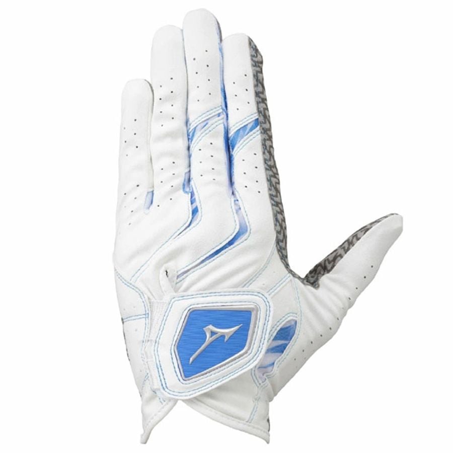 Găng tay golf nam W-GRIP MEN WHITE/SKY BLUE 5MJML40121 | Mizuno