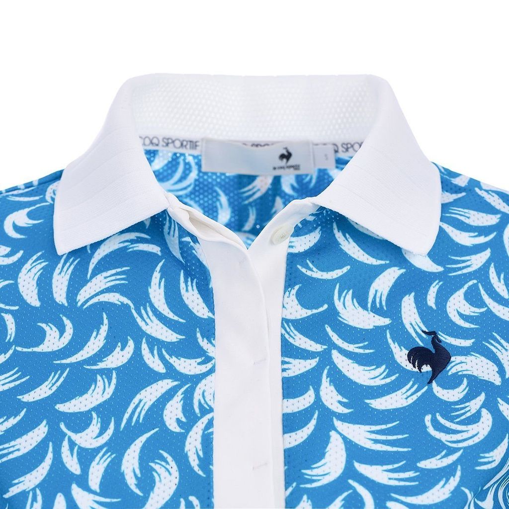 Áo golf tay ngắn nữ LG5SHS12LV-BL00 | Le Coq Sportif