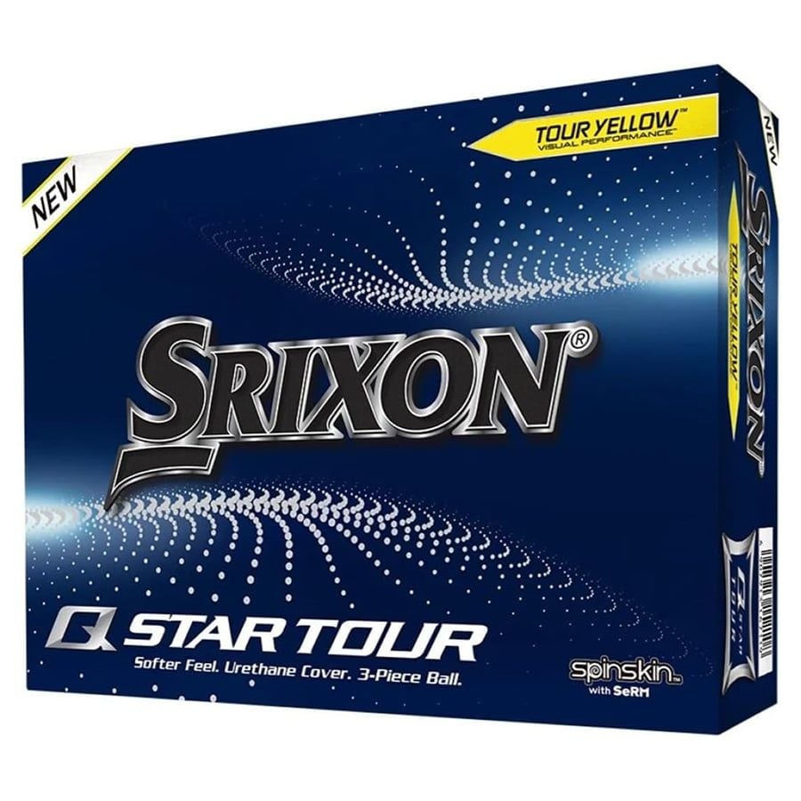 Hộp 12 Bóng Golf Srixon Q-Star Tour 4 Yellow | Srixon
