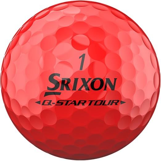 Hộp 12 Bóng Golf Srixon Q-Star Tour 6 Divide Yellow/Red | Srixon