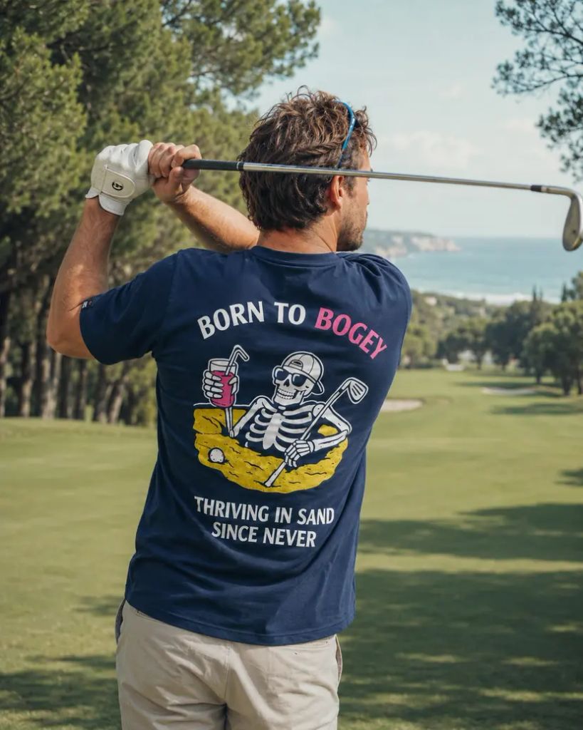 Áo Golf Nam Tay Ngắn Born To Bogey Wildside T-shirt WS1003171-01 | Wil