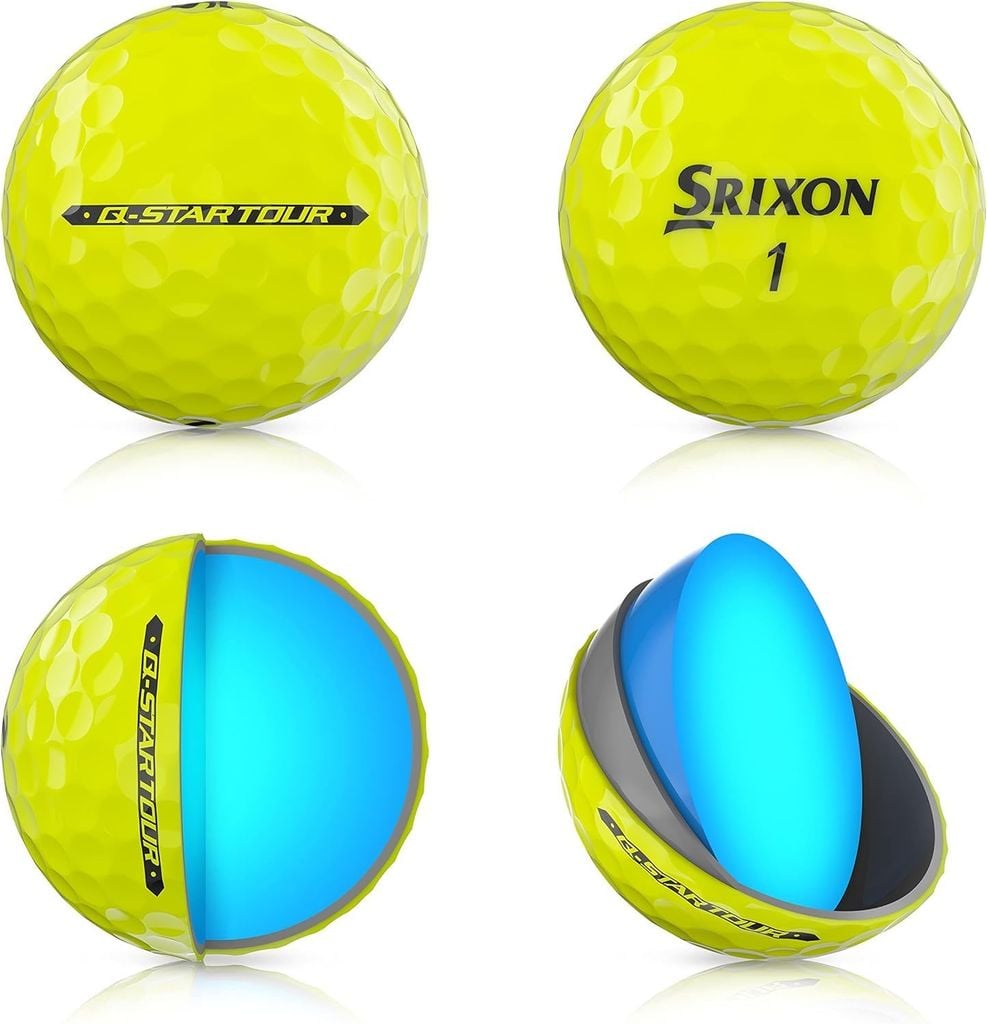 Hộp 12 Bóng Golf Srixon Q-Star Tour 4 Yellow | Srixon