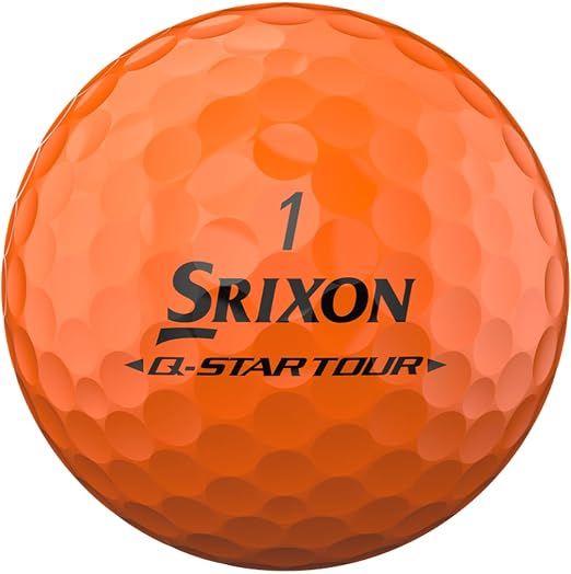 Hộp 12 Bóng Golf Srixon Q-Star Tour 6 Divide Yellow/Orange | Srixon