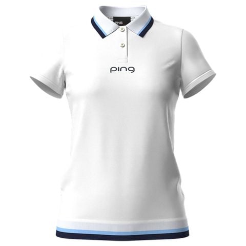 Áo golf nữ tay ngắn WHITE 622-4260880-030 | PING