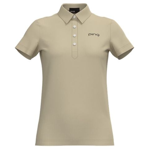 Áo golf nữ tay ngắn BEIGE 622-4260888-040 | PING