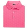 Áo golf nam tay ngắn Speckle Print Lisle Pink Lemonade 32798 | FootJoy