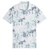 Áo golf tay ngắn trẻ em Boys Mattr Safari Polo - White Glow / Modern M