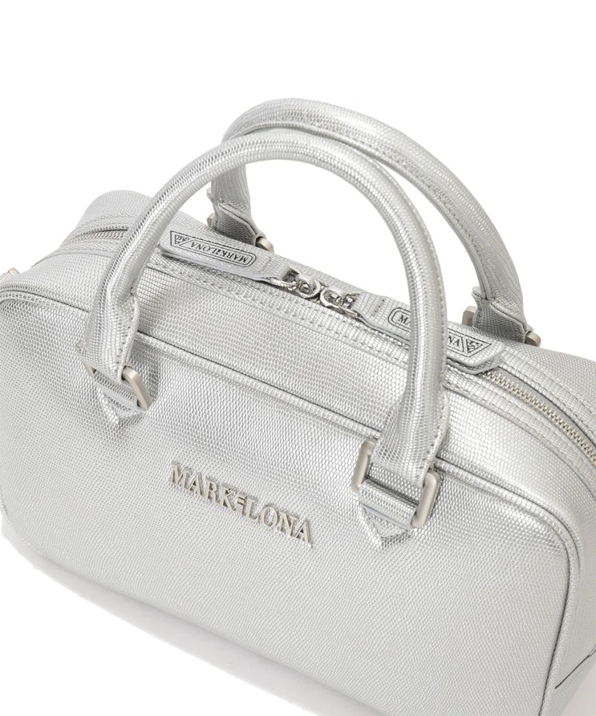 Túi Golf Cầm Tay Nữ Pouch Bag MCS-6A-SB62 (Silver) | MARK & LONA