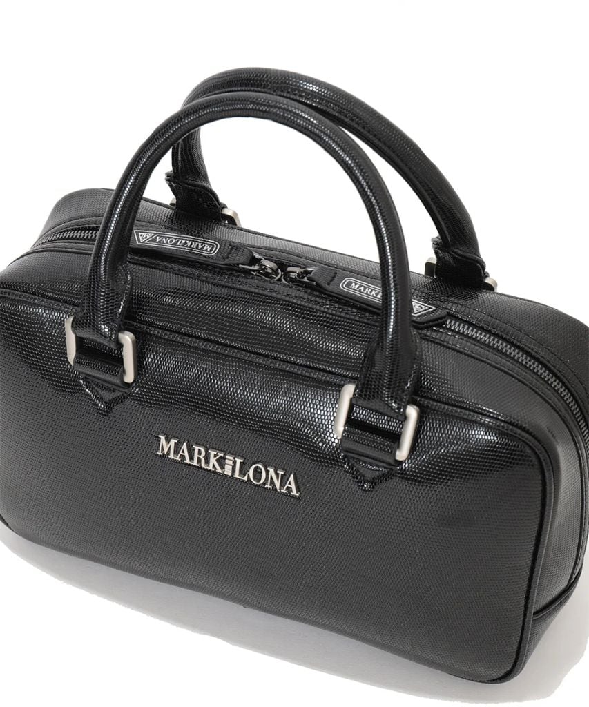 Túi golf cầm tay nữ Women''s Pouch Bag MCS-6A-SB62 (Black/Silver)|MARK