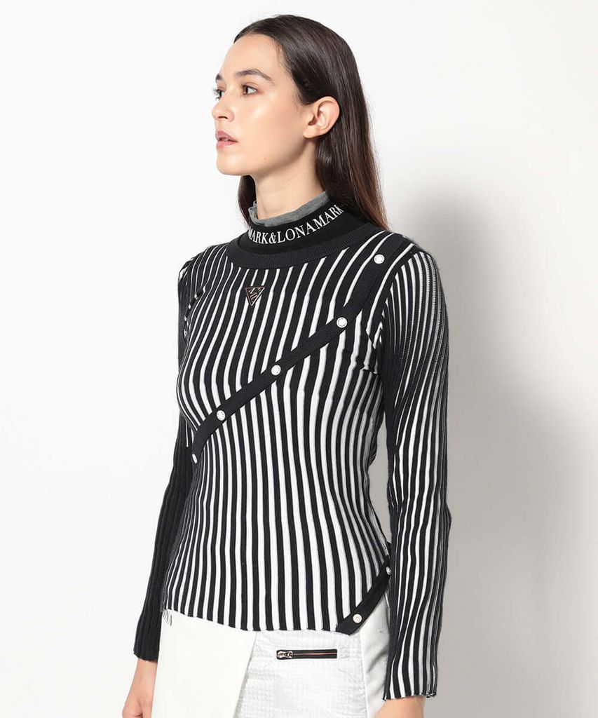 Áo golf tay dài nữ CPRK MCW-5C-AB54 (Black) | MARK & LONA