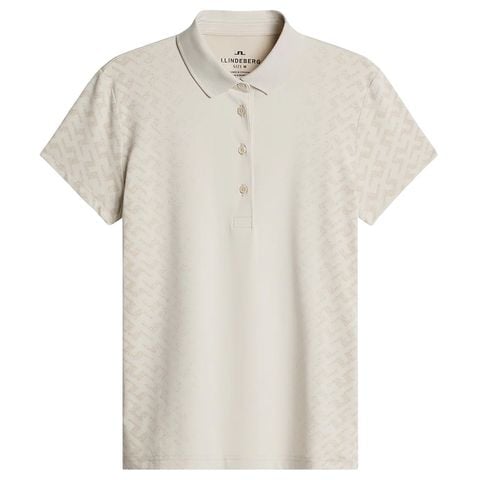Áo golf nữ tay ngắn Karrie Polo Moonbeam GWJT10892-U029 | J.Lindeberg