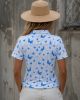 Áo Golf Nữ Tay Ngắn Butterfly Garden Wildside Polo-Ultracool WS1001012