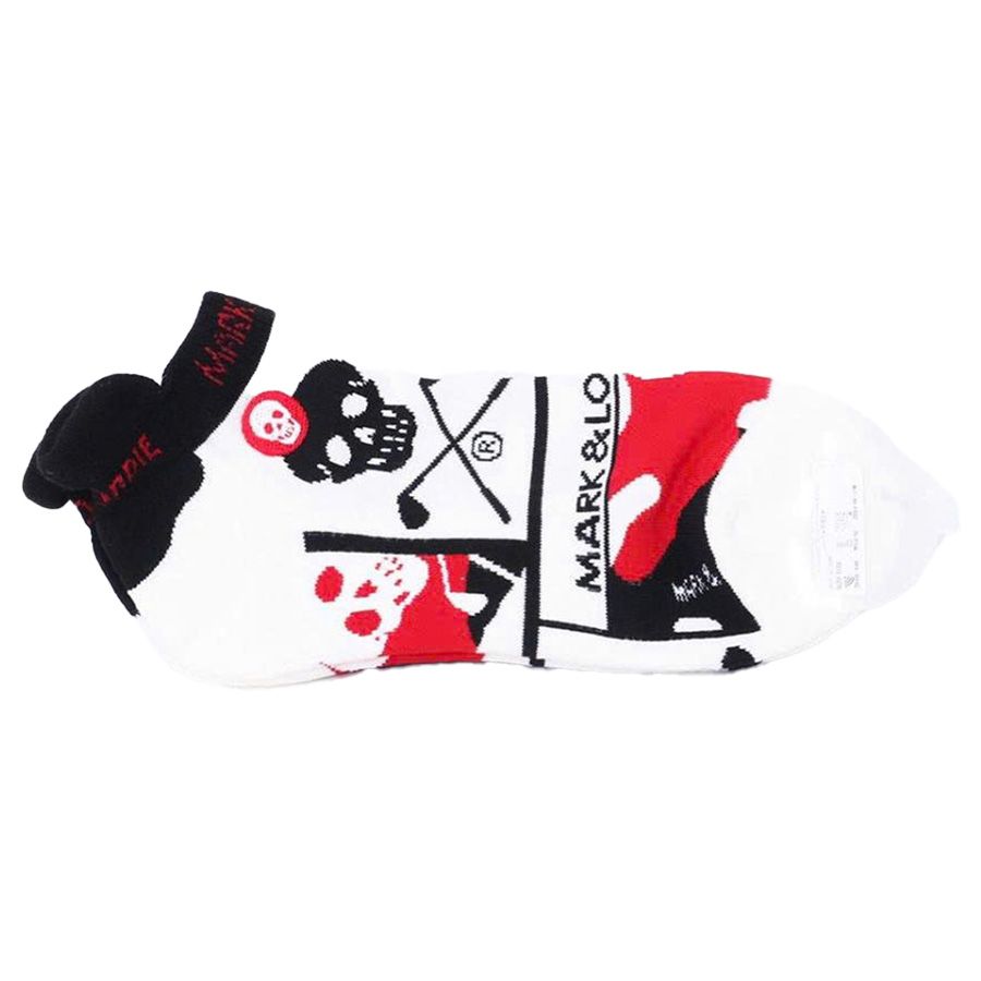 Vớ golf cổ thấp Cray Socks 25-27cm MLF-4A-FS02 (Red) | MARK & LONA