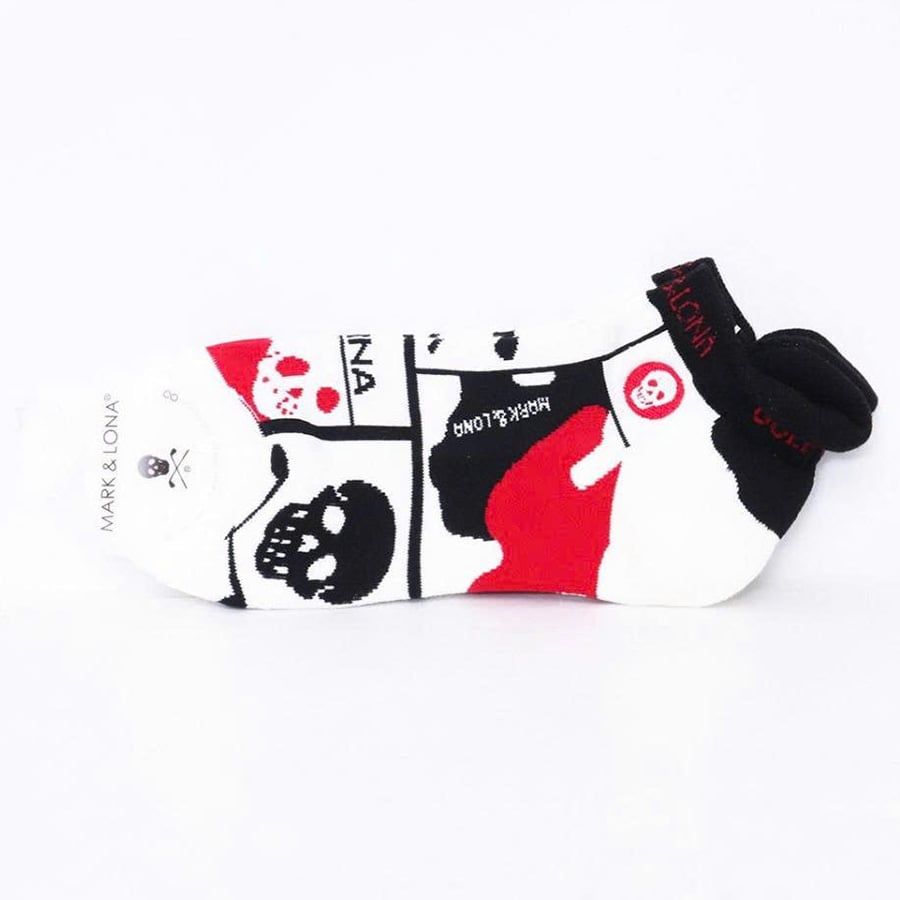 Vớ golf cổ thấp Cray Socks 25-27cm MLF-4A-FS02 (Red) | MARK & LONA