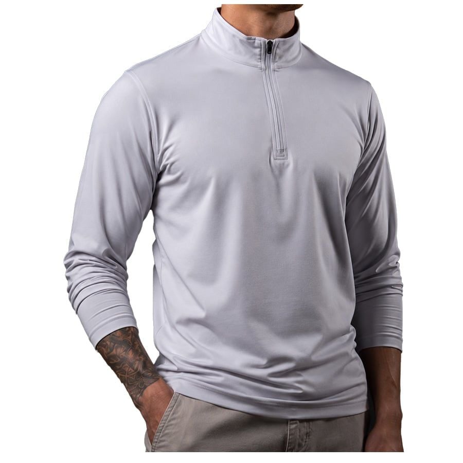 Áo Golf Nam Tay Dài 1/4 zip  - Frost WS101701 | Wildside