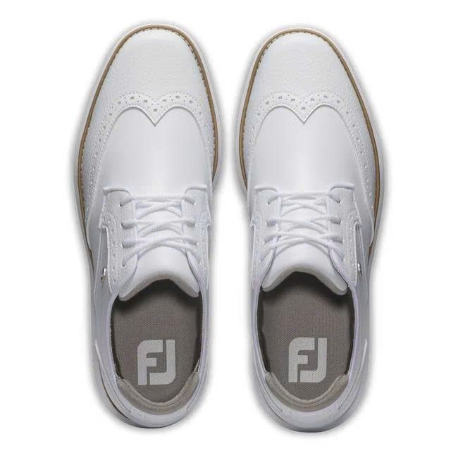 Giày golf nữ FJ EF TRADITIONS W WHT/WHT/WHT 97931 MEGA SALE | FootJoy