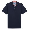 Áo golf tay ngắn nam Pique Gingham Solid Polo - Deep Navy 62464902 | P