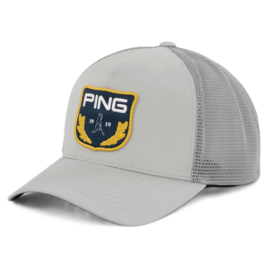 Nón kết golf nam CAPTAINS SNAPBACK 261 GREY CAP38809-101 | PING