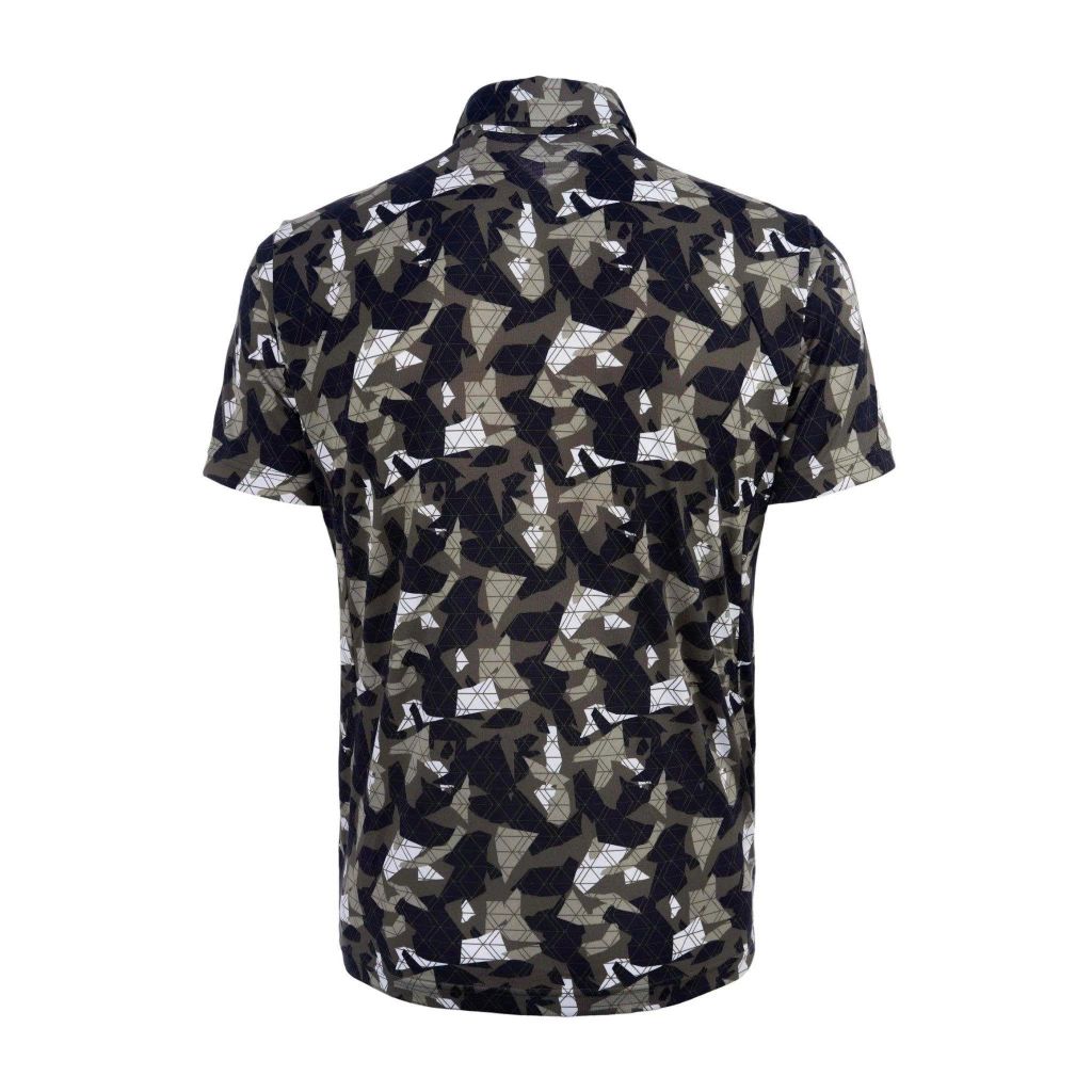 Áo golf tay ngắn nam LG5FHS01MV-KH00 Khaki | Le Coq Sportif