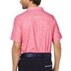 Áo golf nam tay ngắn Short Sleeve Print Shirts Pink lemonade 34688 | F