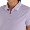 Áo Golf Nữ Tay Ngắn Short Sleeve Shirt with Zipper Placket 89779 | Foo