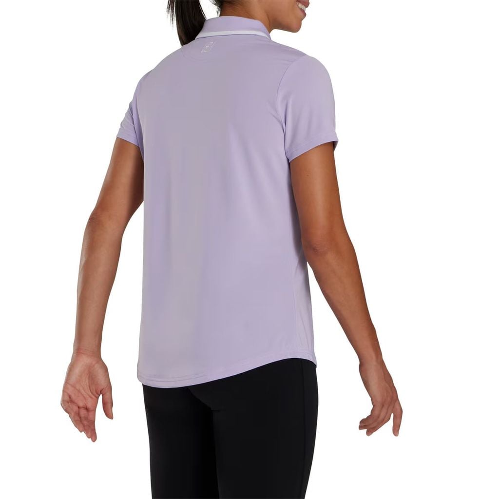 Áo Golf Nữ Tay Ngắn Short Sleeve Shirt with Zipper Placket 89779 | Foo