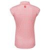 Áo Golf Nữ Tay Ngắn Short Sleeve Gingham Shirt 89813 | FootJoy