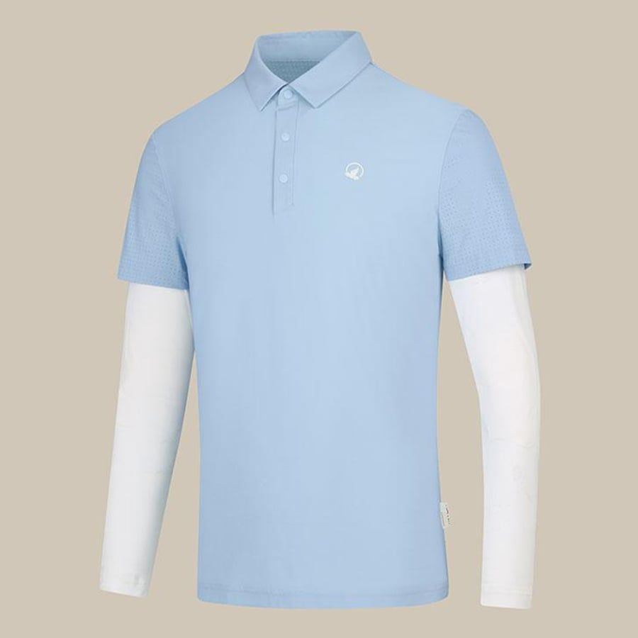 Áo golf nam tay dài AQUAMA RINE HMLC705R839 | HONMA