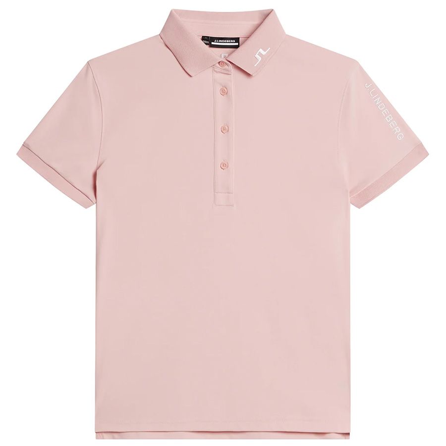 Áo golf nữ tay ngắn Tour Tech Polo Powder Pink GWJT09006-S022 | J.Lind