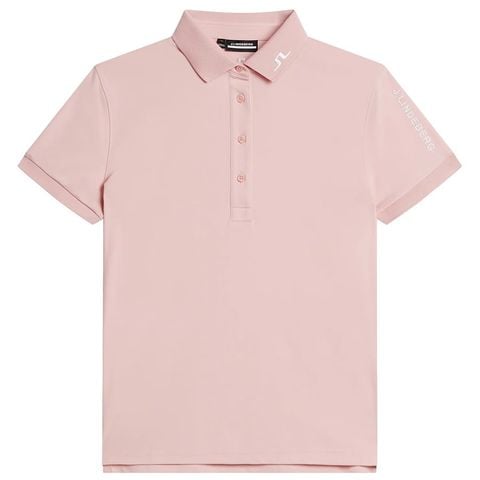 Áo golf nữ tay ngắn Tour Tech Polo Powder Pink GWJT09006-S022 | J.Lindeberg