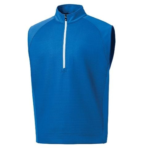 Áo khoác nam FJ Ribbed Jacquard 1/2 Zip Vest Marine 95213 MEGA SALE | FootJoy