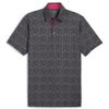 Áo golf tay ngắn nam MATTR Piranha Polo - Puma Black - White Glow 6244