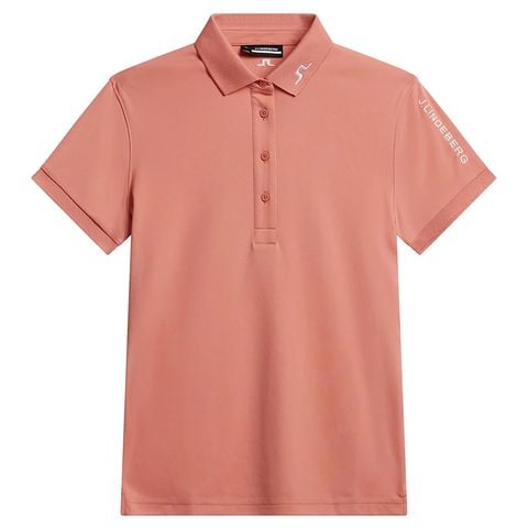 Áo golf nữ tay ngắn Tour Tech Polo Burnt Coral  GWJT09006-S086 | J.Lindeberg