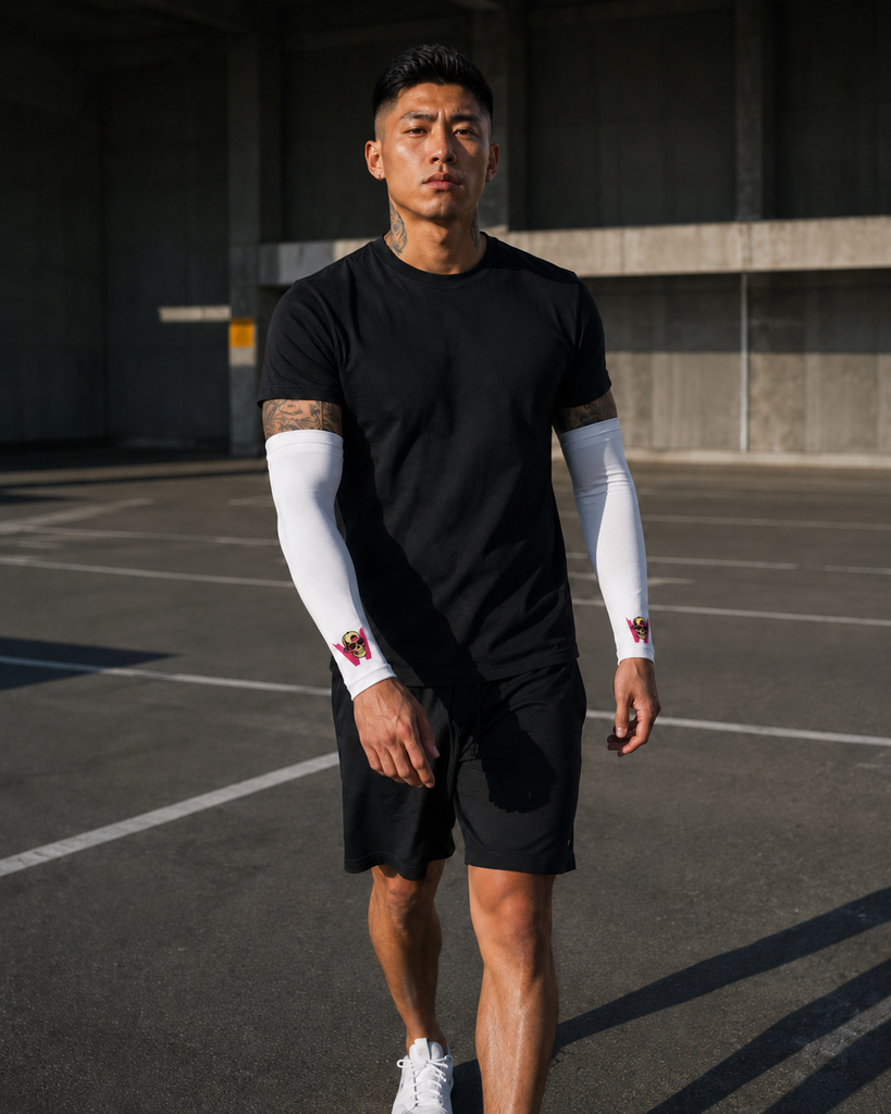 Ống Tay Chống Nắng Wildside White Armsleeve WGH WS203730-00 | Wildside