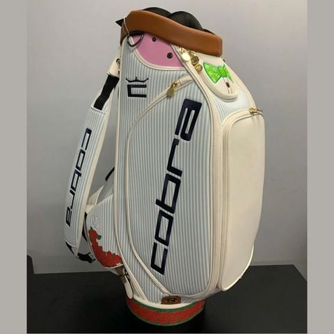 Túi gậy golf Derby Day Tour Staff Bag - Silver Sky-White Glow 90967601 | Cobra