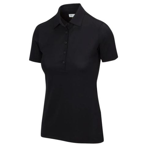 Áo golf nữ tay ngắn Protek Micro Pique S-S Polo - Black G2S21K450_BLK | Greg Norman