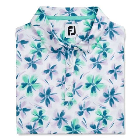 Áo Golf Nữ Tay Dài Floral Sun Protection Shirt Women 89734 | FootJoy