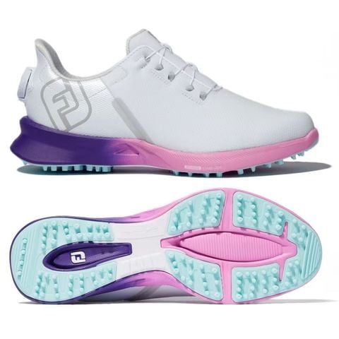 Giày golf nữ DF FUEL SPORT W BOA WH/PL/PK 90573 | FootJoy