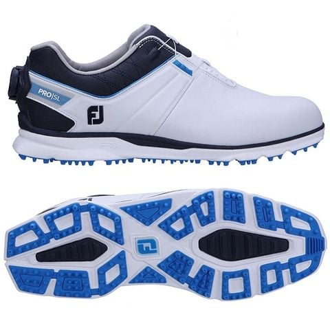 Giày Golf Nam DS PROSL BOA WHT/NVY/RFB 53068 | FootJoy