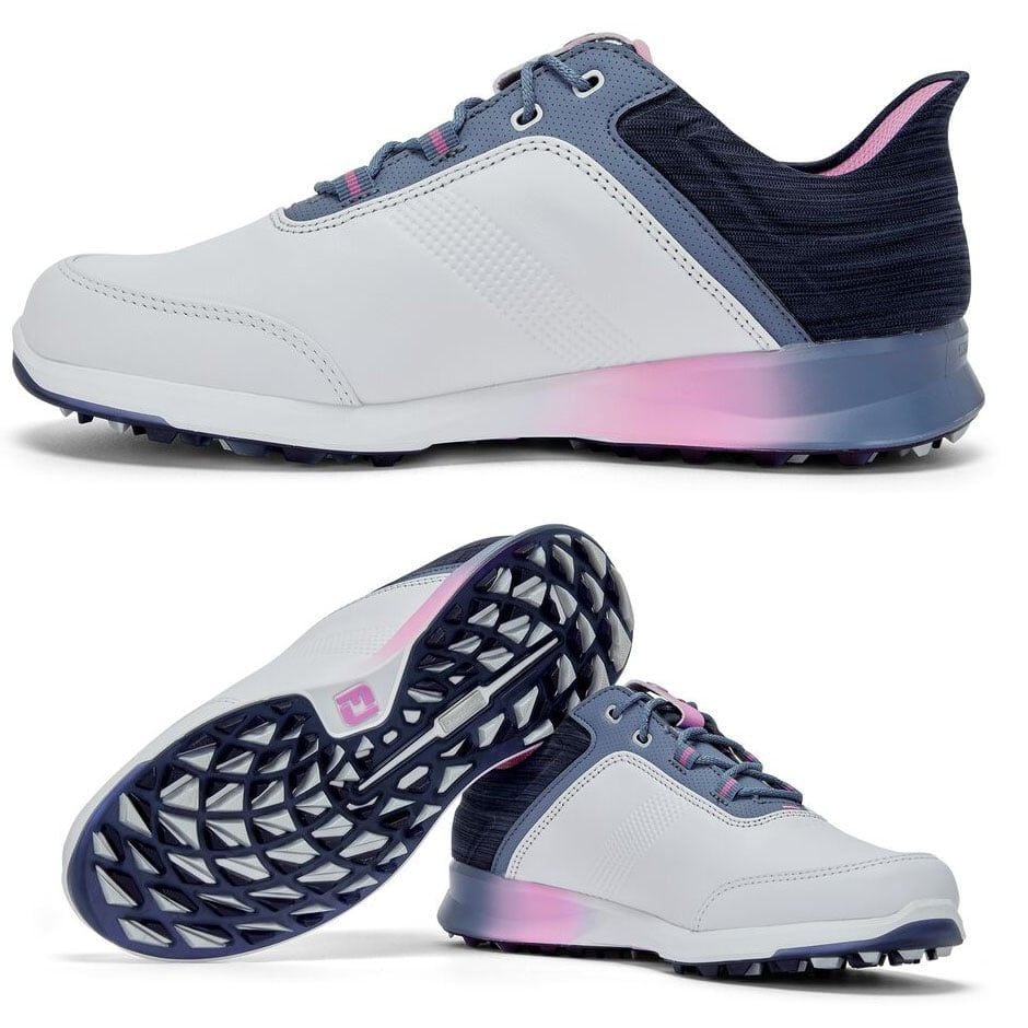 Giày golf nữ FootJoy FJ 97800 DS FJ STRATOS WM WHT/NVY/PNK