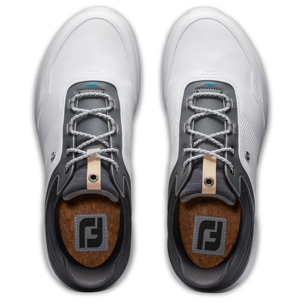 Giày Golf Nam FOOTJOY CF STRATOS Spikeless 50072 WHT/CHL/BJY