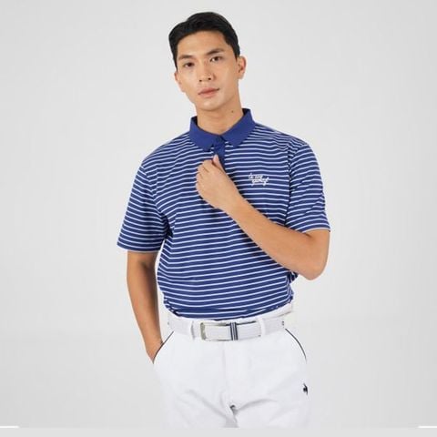 Áo golf tay ngắn nam GP221MTS61-RBLU | Le Coq Sportif