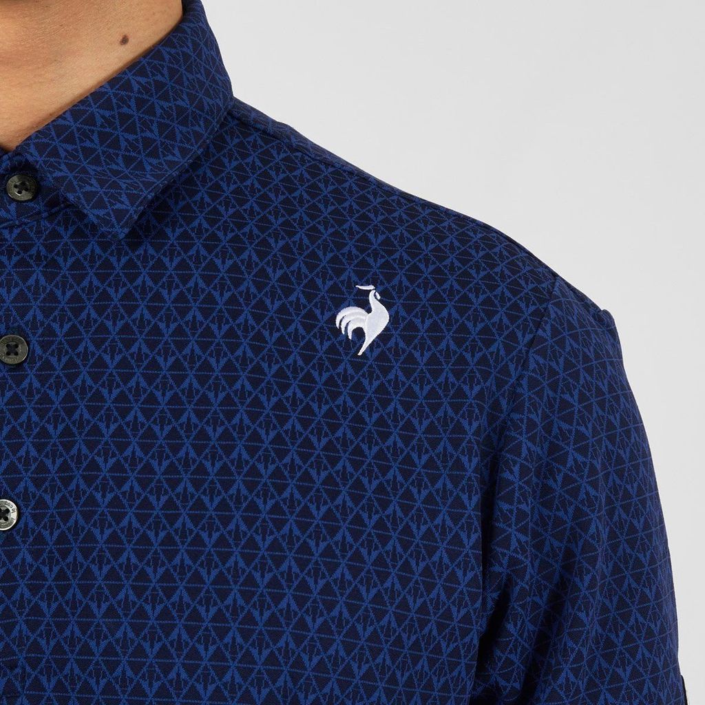 Áo golf tay ngắn nam QGMXJA07V-NV00 | Le Coq Sportif