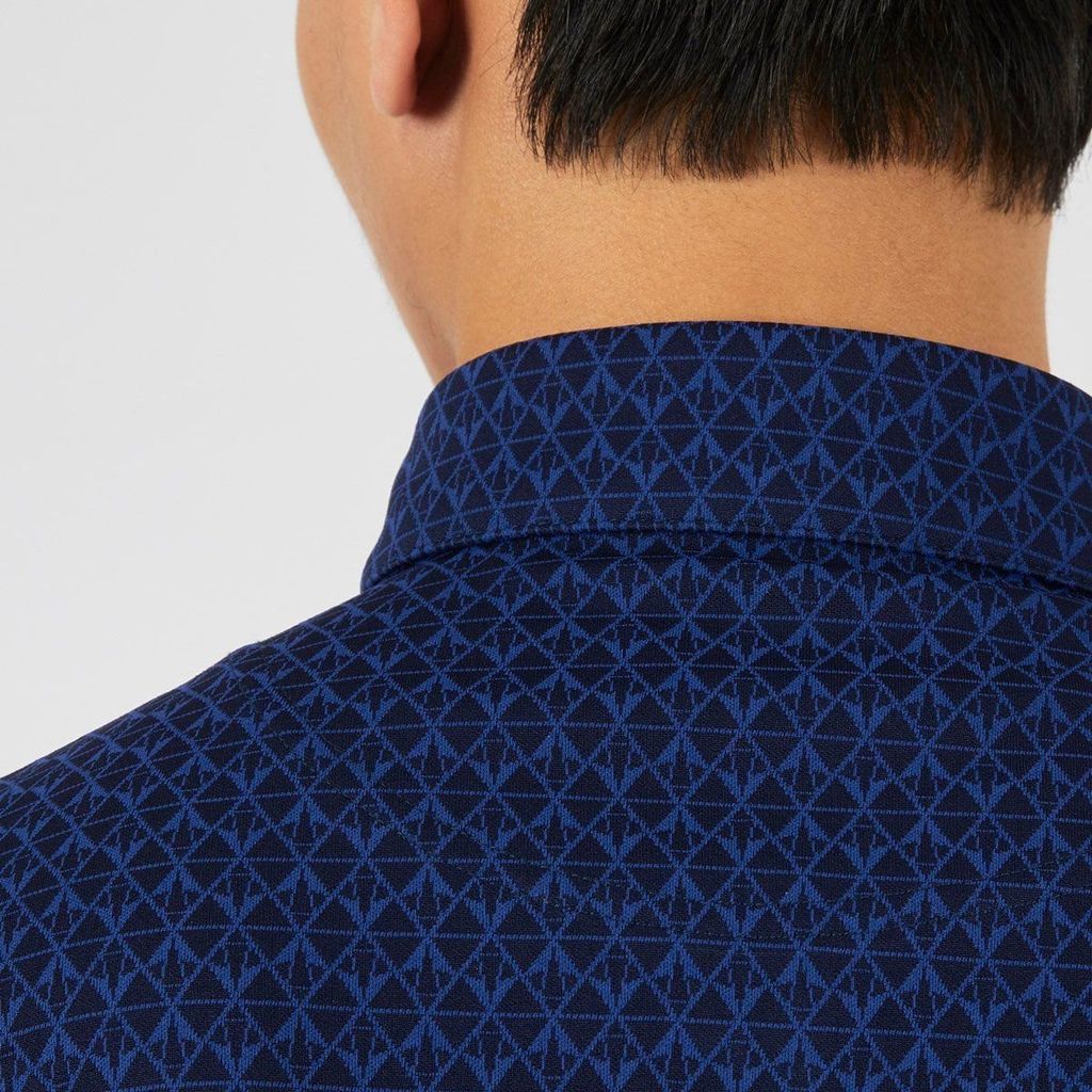 Áo golf tay ngắn nam QGMXJA07V-NV00 | Le Coq Sportif