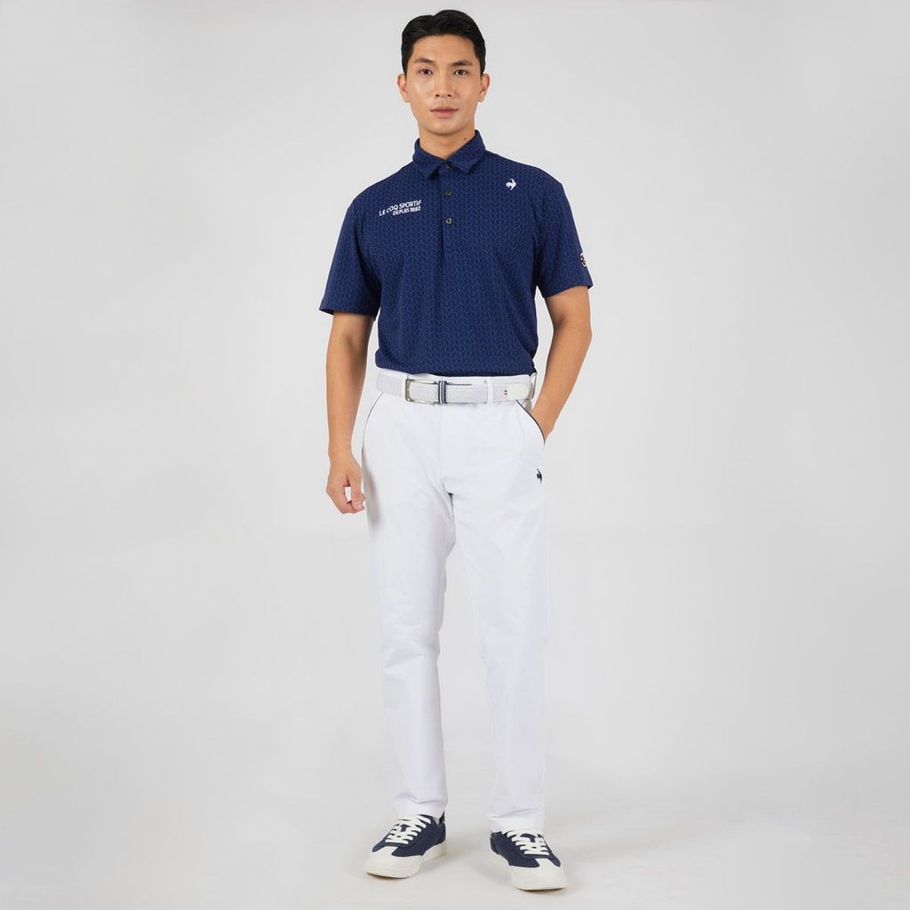 Áo golf tay ngắn nam QGMXJA07V-NV00 | Le Coq Sportif